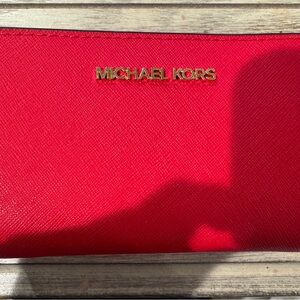 Michael Kors Red Wallet
